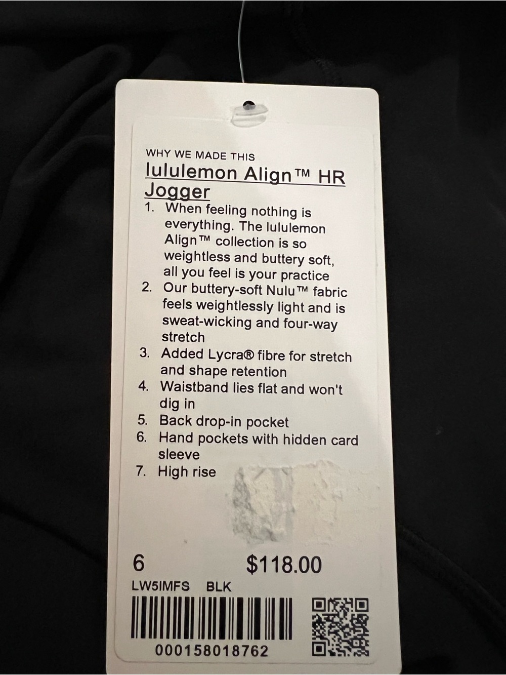 Lululemon Align High Rise Jogger (Size 6) - Picture 4 of 5